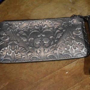 Patricia Nash Pewter Wristlet